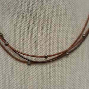 Silpada sterling silver multi strand necklace